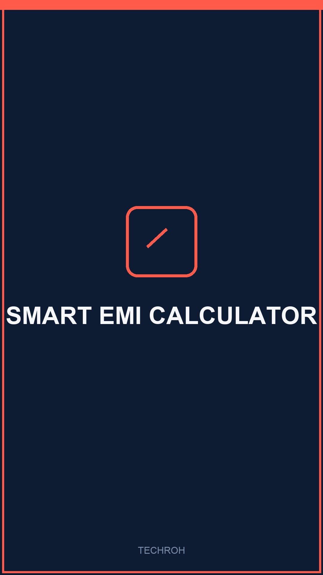 EMI Calculator results